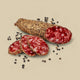 Luftgetrocknete Salami Pfeffer